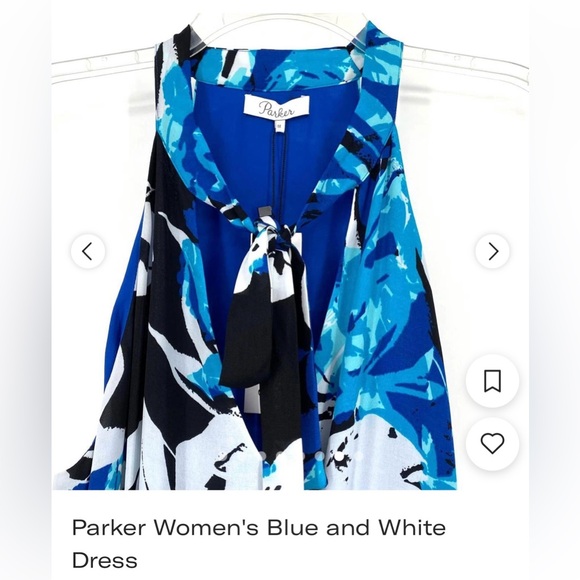 Parker floral dress size XS - Picture 8 of 10